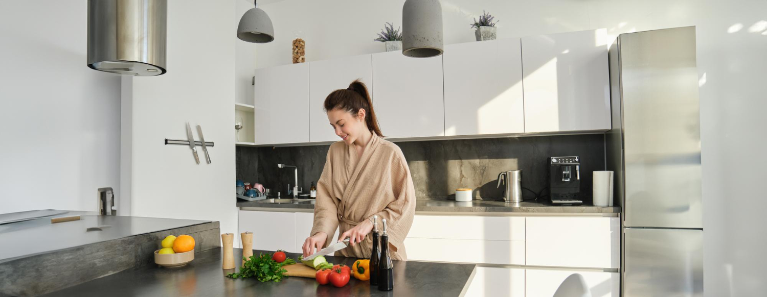 Cocina de diseño reformada en Madrid