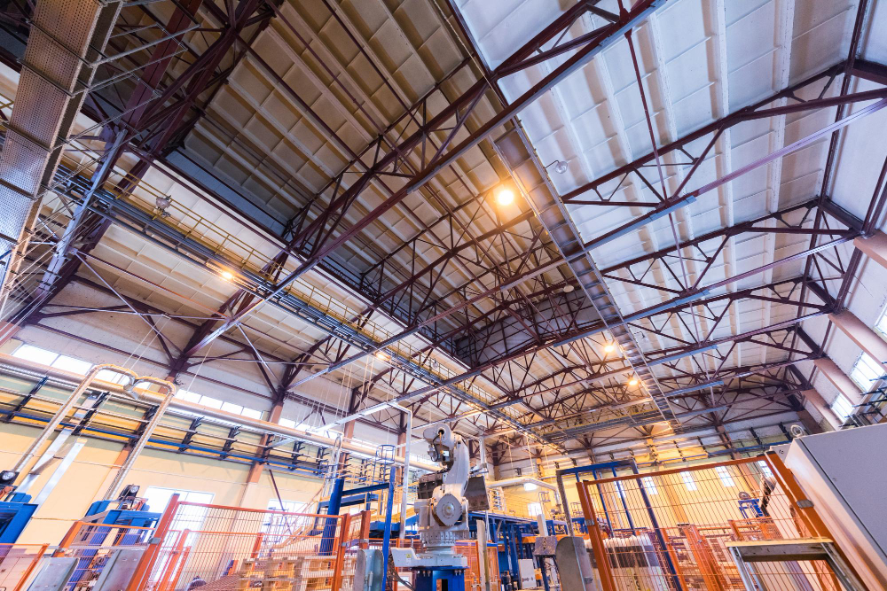 Construcción de una nave industrial en Madrid